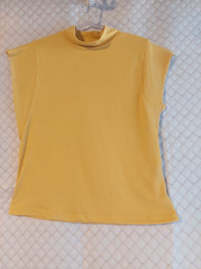 Camiseta Muscle Tee Amarelo - Maria VesT